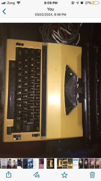 electronic typwriter good condition with box 2