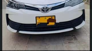 corola altis 1.6 2020/21 model used bumpers for sale frond and back 0