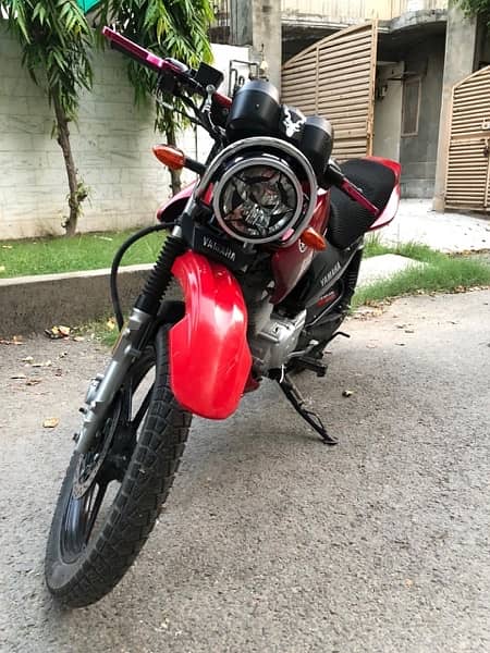 Ybr 125 G 2k22 Model Unregister and modified 1