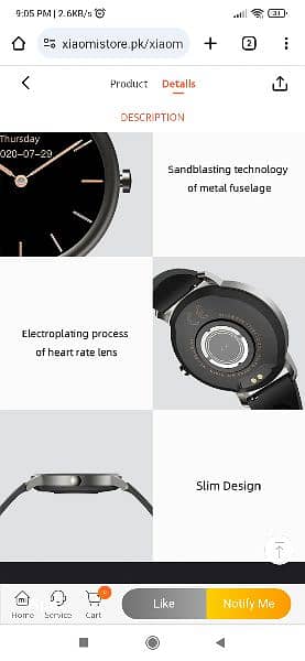 Mibro smart watch 7