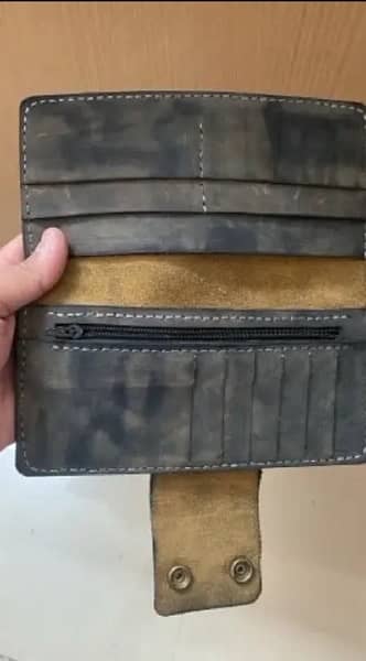 Original leather wallet 0