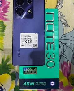 infinix note 30 Pro 16,256gb memory PTA approved 0330,2375,413 0
