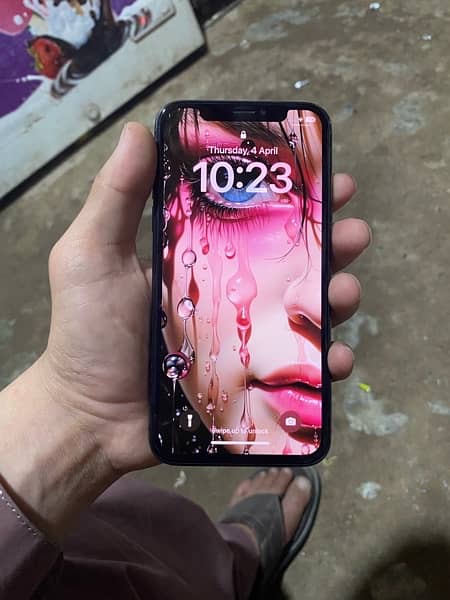 iPhone X  256 GB   face issue   screen change and Battery Change Block 5