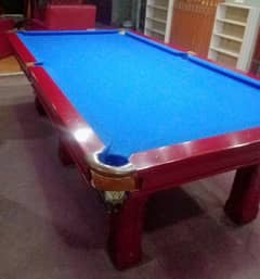 pool table like new, size 8*4