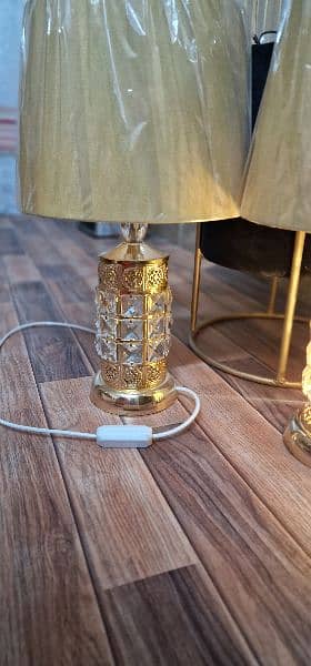 side table lamps pair 4