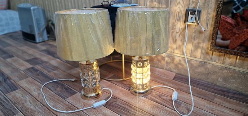 side table lamps pair 5