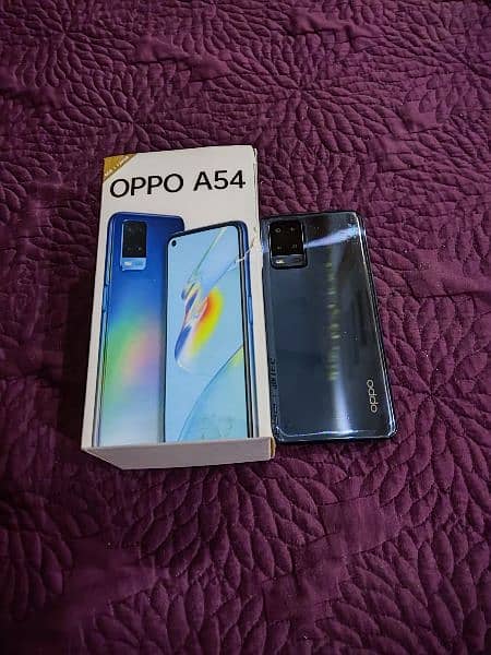 Oppo A54 4 128 in new condition 1