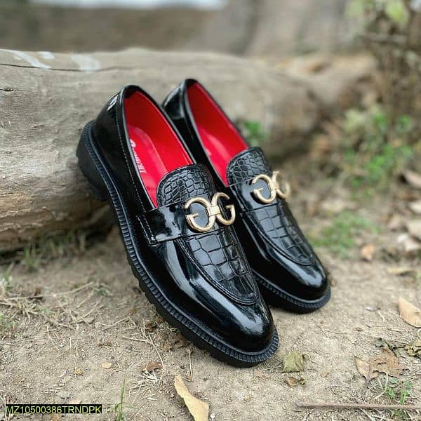 Men formal leather shoes 1