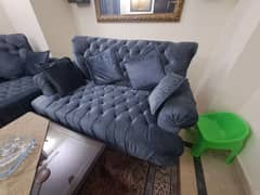 7 Seater Sofa Set Grey Colour As good as brand new
