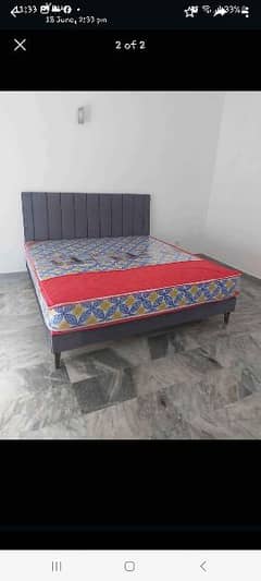 Urgent! Spring box King Size Bed for Sale!
