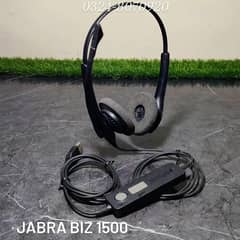 Jabra Biz 1500 USB Duo Wired Call Center Professional Headset For Call