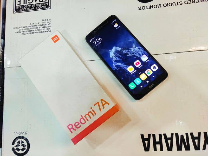 Redmi 7A 1st hand used with Box & Warranty Card 0