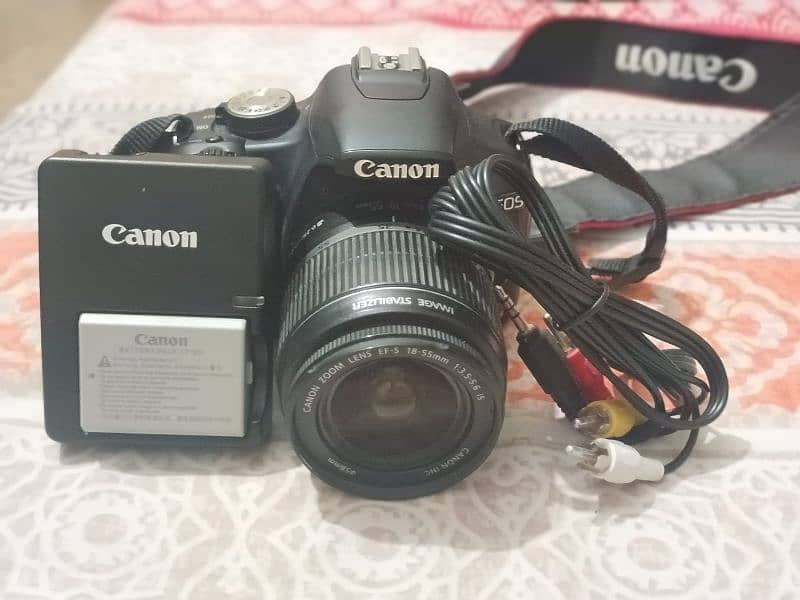DSLR-Camera-Canon EOS Rebel T1i with 18-55mm 8