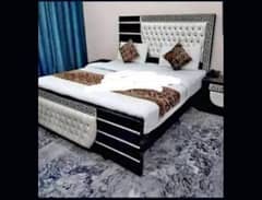 double bed bed set all kind of furniture deal call right now 0