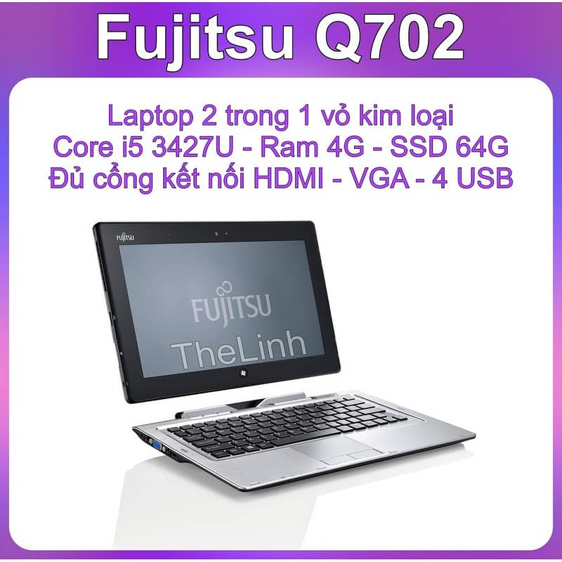 Fujitsu Q 702 Core i5 3rd Gen Laptop 16