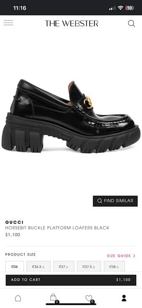 Gucci horsebit buckle shoes 11