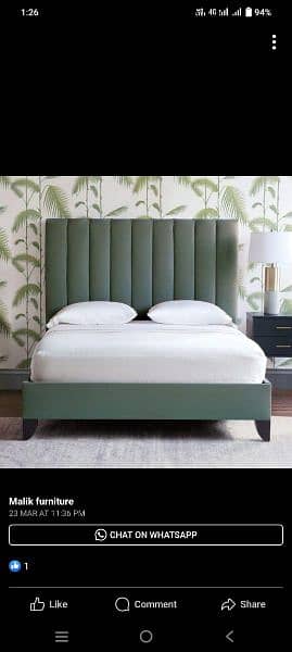 Bed set , Brass Bed set , wooden Bed set , King size Bed set 1
