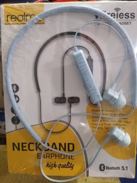 neck band earphone high quality 0