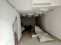 Clothing street 4 marla Ground floor shop for rent phase 1. 0
