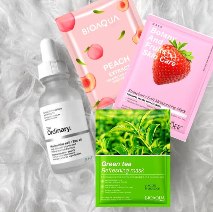 The Ordinary Serum Hyaluronic Acid Serum With 2 face Masks Free 0