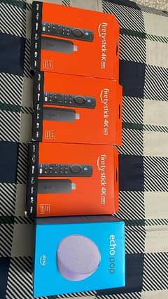 Amazon Fire TV Stick 4k and 4k Max