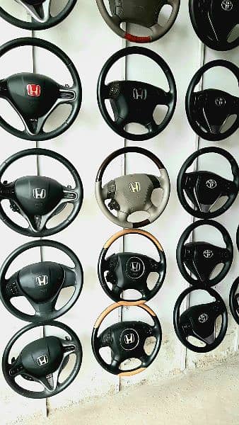 multimedia steering wheel installation