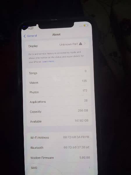 iphone 11 pro max 256 gb non pta jv only spot on panel 3