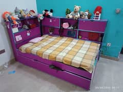 Two in one kids bed folding bed storage bed