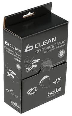 Bolle PACW100 Lens Cleaning Tissue 100 Wipes