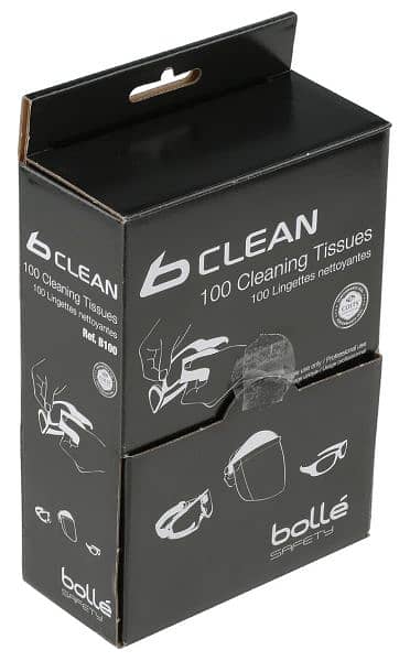 Bolle PACW100 Lens Cleaning Tissue 100 Wipes 0