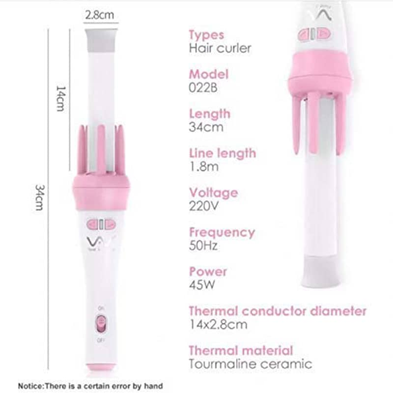 Automatic Hair Curler Spin - 360° Rotating Hairs Styling Roller 6