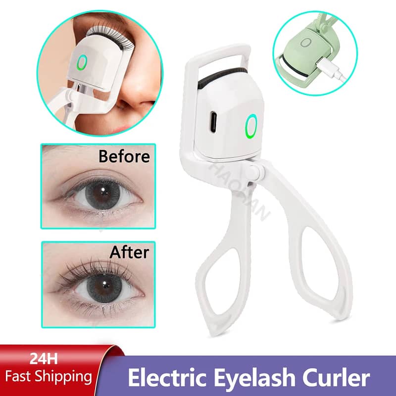 Eyelashes curler - Electric Hot Eyelash Curlers 3