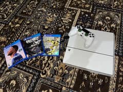 PS4 glacier edition with 3 dvds and extra games 0
