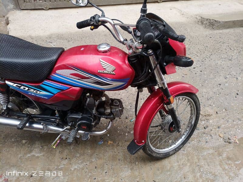 Honda CD 70 Dream ( 2019 model ) in Excellent Condition for Sale 6