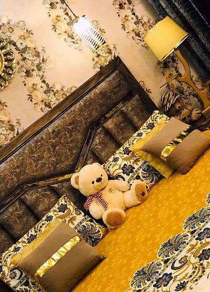 New Luxury King Hi Gloss Bed set 6