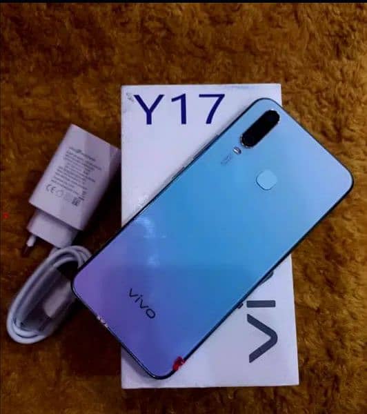 Vivo Y17 8/256 With Box Charger 0