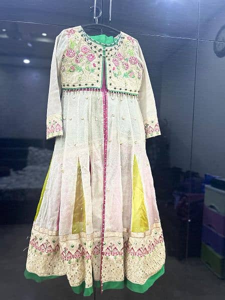 Bridal Mehndi Lehnga|Zahra Ahmad Bridal Wear Collection 4