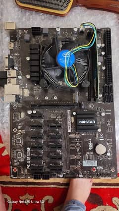 Motherboard BTC 360 with 9th gen i5 9400f