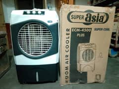 super Asia air cooler with 6 packs of ice boxes