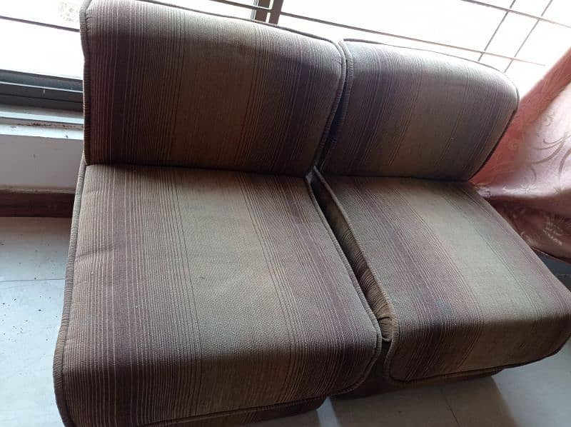 2 single seater sofas 1