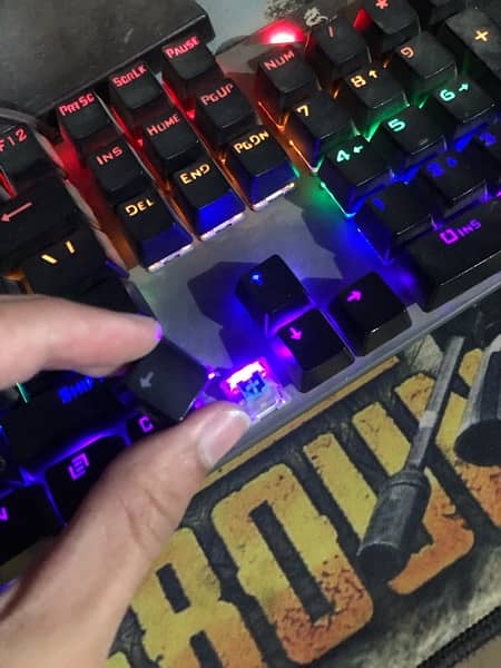 RGB Full Mechanical Keyboard | Blue Switches 1