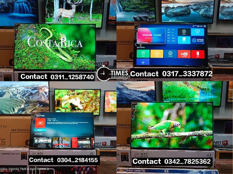 Led tv New 55 inch android smart led tv new model 2024 0