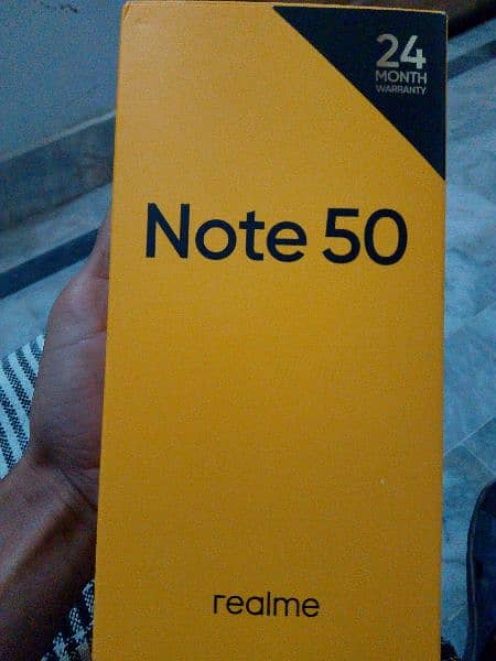 Realme note 50 new condition 8 64 with box 2 years official warranty 0