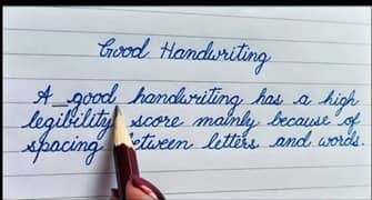 hand writting assignment work
