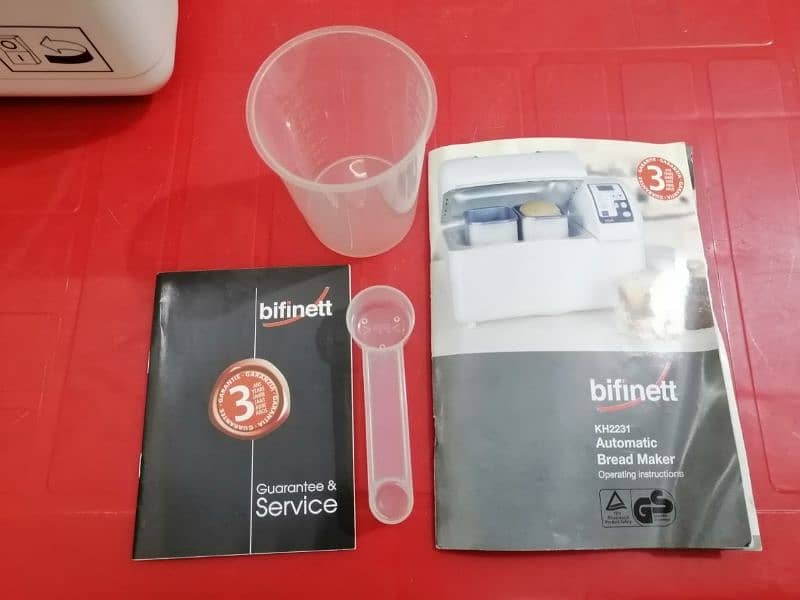 Bifinett Automatic 2 Pans Bread Maker, Imported 9