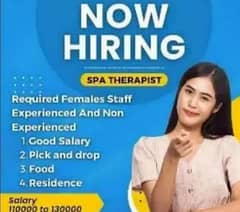 Required Females Staff/Required Females Staff Experienced And Non Exp