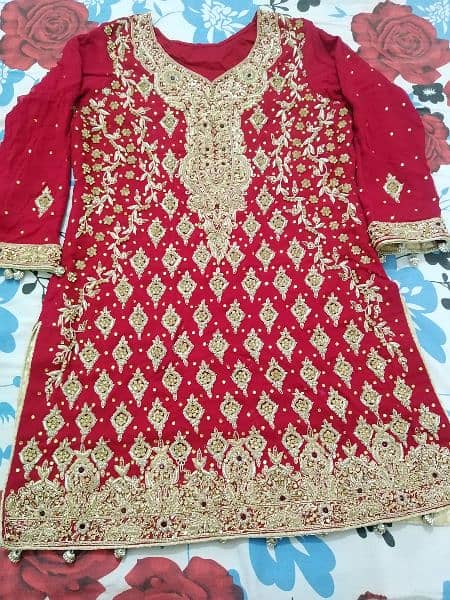 Red Bridal Lehnga 0