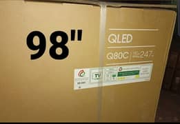 Q80C Samsung QLED 4K 98" Available 98Q80C