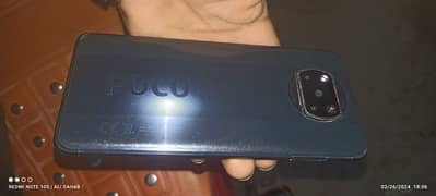 poco x3 nfc  6/128 10by10 condition