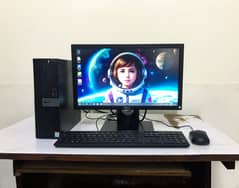 Core i3-7th gen PC + 19inch led monitor complete setup